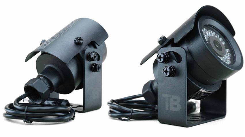 Tactical 7-Inch Ruggedized Monitor with 4 Military Grade Anti Explosion Cameras