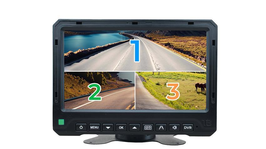 1080P 9-Inch Ultra Hi-Def Rear View Monitor for AHD Backup Cameras Only