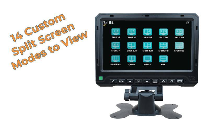 1080P 9-Inch Ultra Hi-Def Rear View Monitor for AHD Backup Cameras Only
