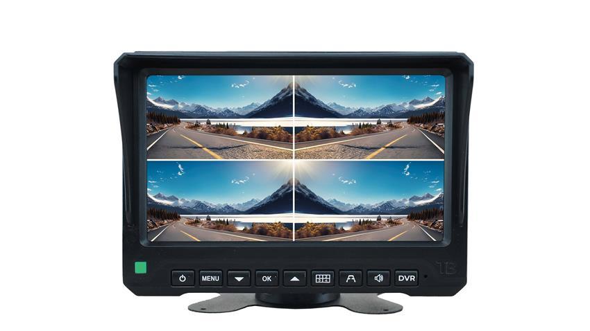 1080P 9-Inch Ultra Hi-Def Rear View Monitor for AHD Backup Cameras Only