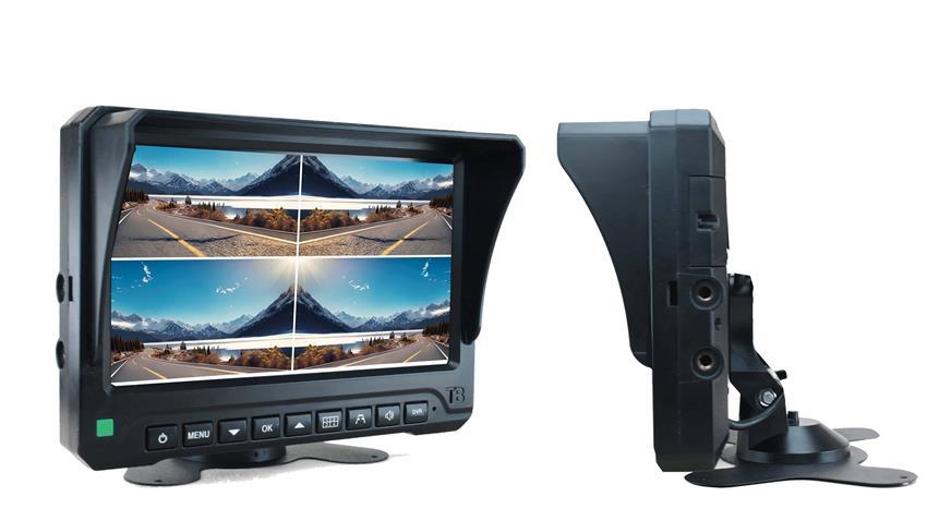 1080P 9-Inch Ultra Hi-Def Rear View Monitor for AHD Backup Cameras Only