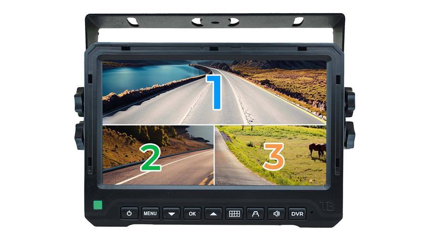 1080P 9-Inch Ultra Hi-Def Rear View Monitor for AHD Backup Cameras Only