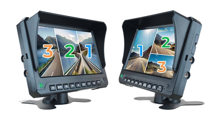 1080P 9-Inch Ultra Hi-Def Rear View Monitor for AHD Backup Cameras Only