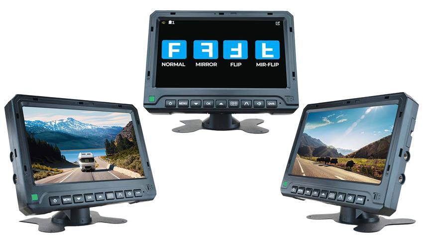 1080P 9-Inch Ultra Hi-Def Rear View Monitor for AHD Backup Cameras Only