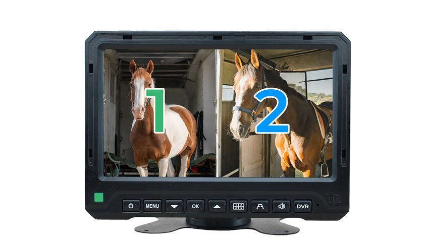 1080P 9-Inch Ultra Hi-Def Rear View Monitor for AHD Backup Cameras Only