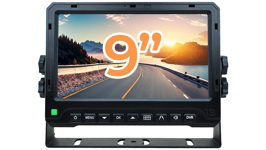 1080P 9-Inch Ultra Hi-Def Rear View Monitor for AHD Backup Cameras Only