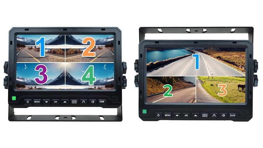 1080P 9-Inch Ultra Hi-Def Rear View Monitor for AHD Backup Cameras Only