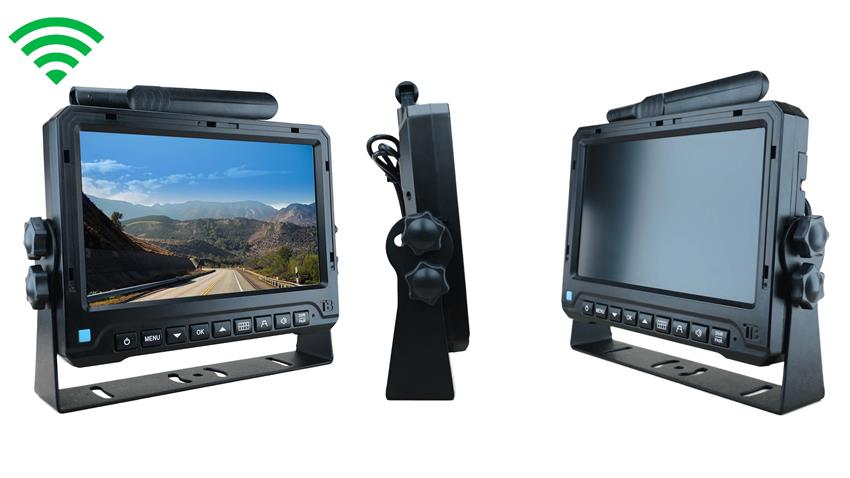 Voyager RV Wireless Backup Camera with 4 Monitor for Prewired System -  RecPro